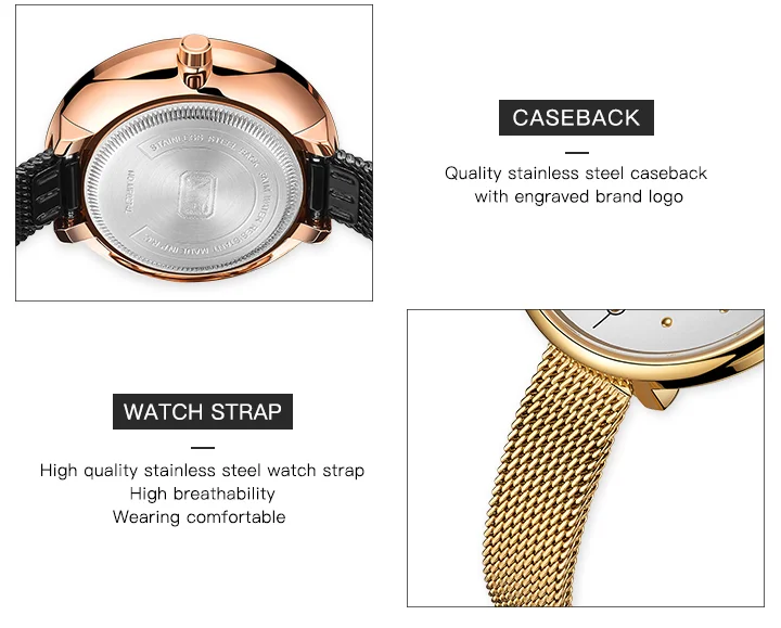 Mini Focus Women's Quartz Watch Stylish Stainless Steel Wristwatch for Global Wholesale