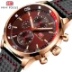 Mini Focus Men’s Leather Band Sports Watch Factory Wholesale