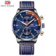 Mini Focus Men’s Leather Band Sports Watch Factory Wholesale