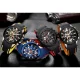 Mini Focus Sports Quartz Watch | Blue Chronograph with
