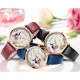 Leather Quartz Watch for Women Elegant Style MINI FOCUS