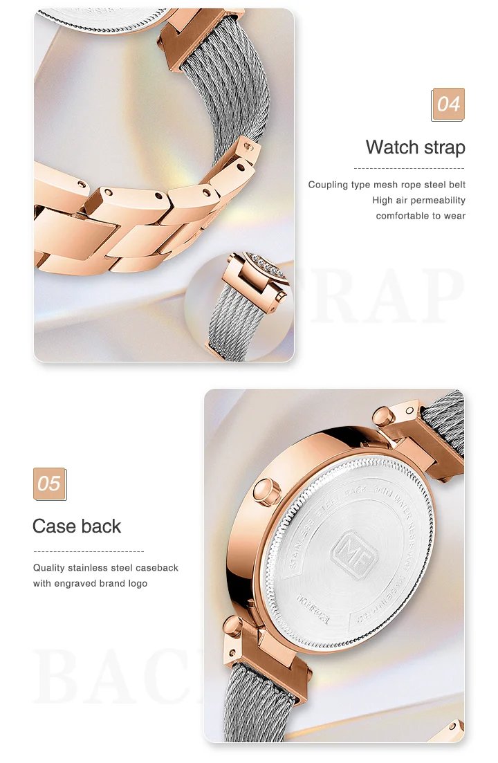 Elegant Women's Stainless Steel Quartz Watch Fashion Analog Timepiece for Global Wholesale Buyers