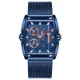 Mini Focus Cool Man Quartz Square Shape Watches Analog