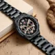Mini Focus Waterproof Stainless Steel Strap Chronograph
