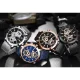 Mini Focus Chronograph Men’s Quartz Watch Sports Waterproof