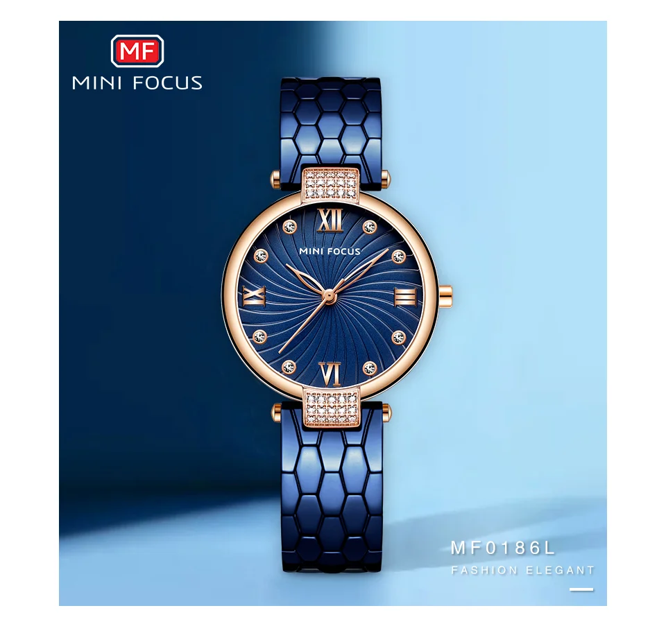 Mini Focus MF0186L Women's Business Watch | Japan Quartz Movement | Waterproof Elegant Wristwatch