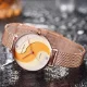 Elegant Women’s Quartz Watch with Gold Mesh Strap – Mini