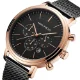 Stylish Men’s Quartz Watch with Silver Mesh Band – Factory