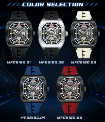 MINI FOCUS MF0618G Automatic Mechanical Watch 45.1mm