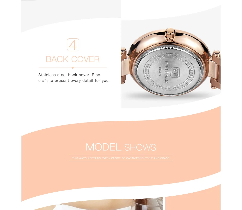 Mini Focus MF0031L Women’s Business Quartz Watch | Fashion Casual Lady Wristwatch | Factory Wholesale Supplier
