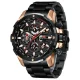 Luxury Sport Chronograph Men's Quartz Watch with