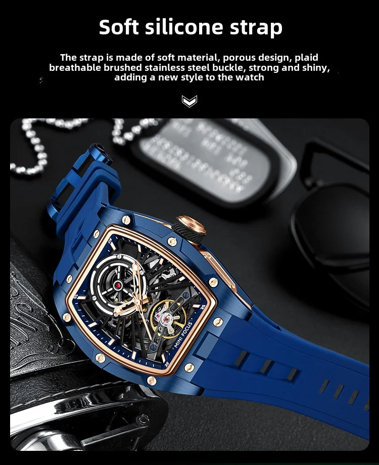 MF0603G Mini Focus Men's Sport Watch | Stylish Quartz Timepiece for Active Lifestyle