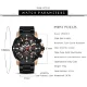 Luxury Sport Chronograph Men's Quartz Watch with