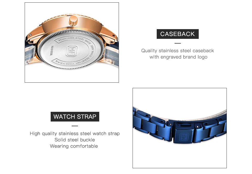 Mini Focus MF0226L Women’s Luxury Rose Gold Watch | Diamond Case Waterproof Quartz Stainless Steel Wristwatch Wholesale