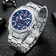 New Arrival Men's Quartz Watch Chronograph, Stainless