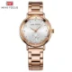 Mini Focus Women's Quartz Watch Diamond Dial Stainless