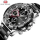 Mini Focus Men’s Luxury Chronograph Watch Stainless Steel
