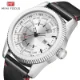 Mini Focus Fashion Men’s Quartz Watch with Leather Strap –